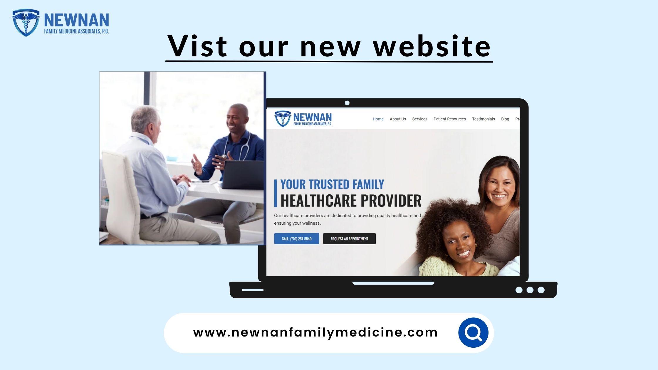Have You Visited Our New Website?